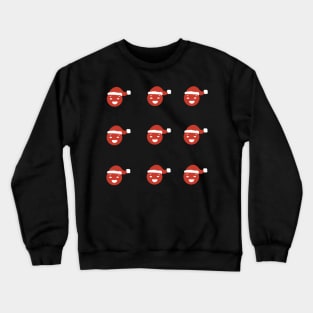 Christmas happy face Crewneck Sweatshirt